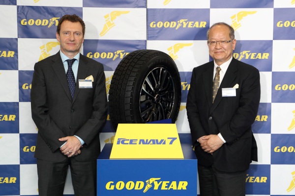 Японское подразделение компании Goodyear презентовало новые автошины Ice Navi 7